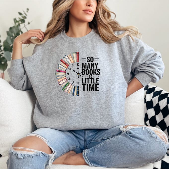 Grijze Dames sweater maat S- Books