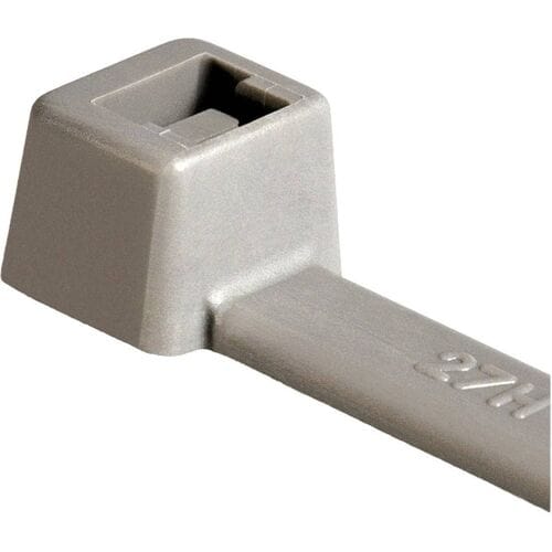 HellermannTyton 111-00819 T120R(E)-PA46-GY (100) Kabelbinder 387 mm 7.60 mm Grijs 100 stuk(s)