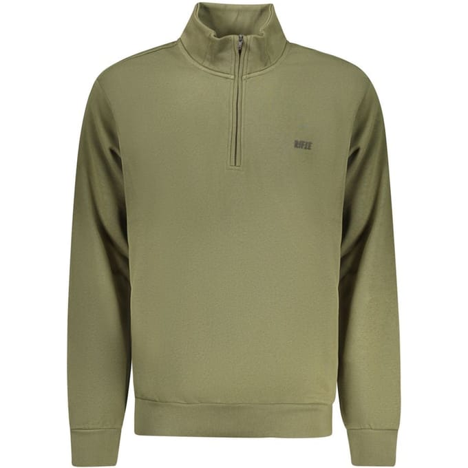 Rifle Verde Katoenen Mannen Sweatshirt