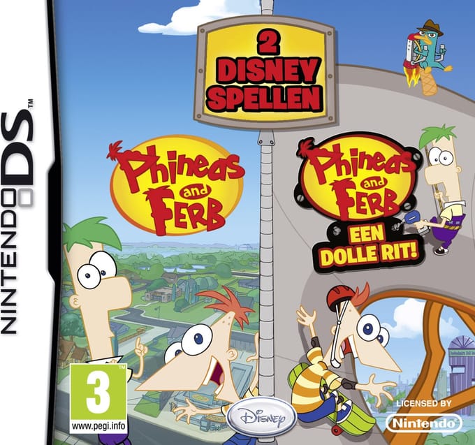 Disney Duo Pack Phineas and Ferb 1 & 2