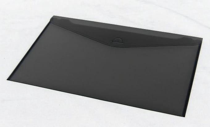 Geschenk Envelope ZWART 34x24cm (2 stuks)