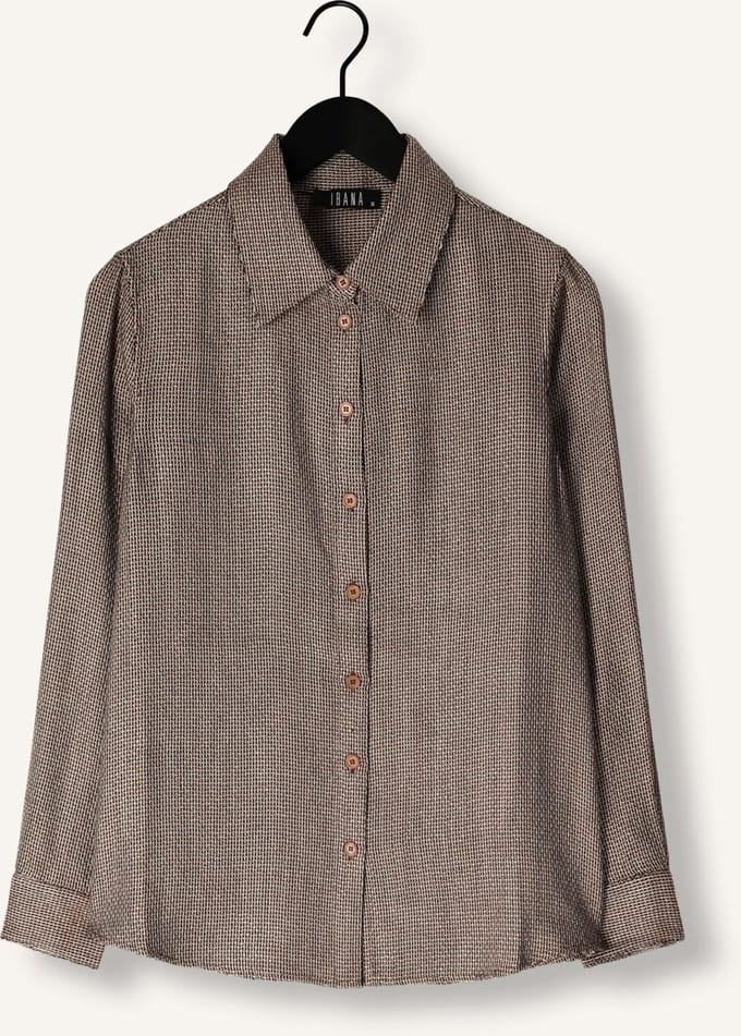 Ibana Biba Blouse Blouses Dames - Camel - Maat 40