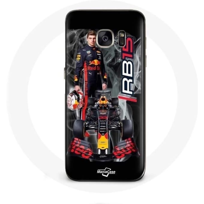 Coque - Red Bull - Samsung Galaxy S7 - Formule 1 - Max Verstappen - Rigide - Noir