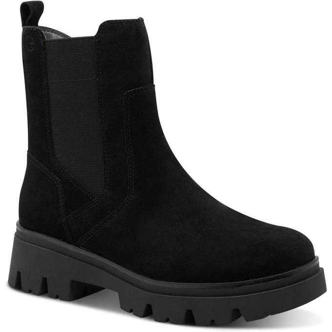 Tamaris - maat 40- Comfort Essentials Dames Laarzen - Zwart suède