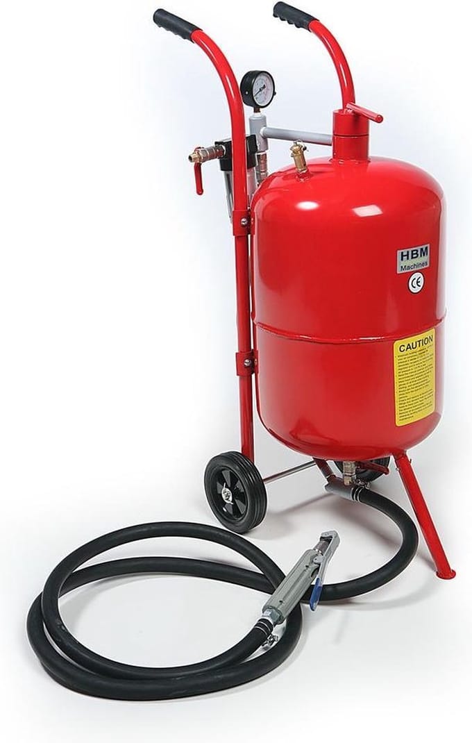 HBM SBC 10 Verrijdbare Straalketel