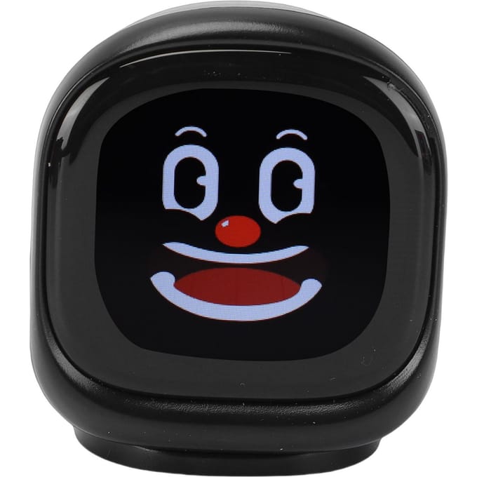 Auto Dashboard Emotionele Metgezel Slimme Expressie Robot Auto Elektronisch Huisdier Ornament black