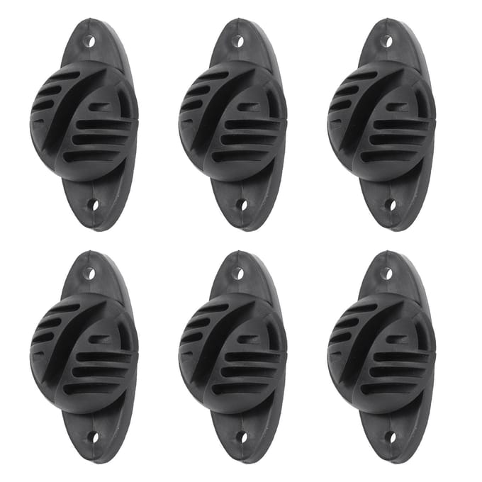 100 STUKS Elektrische Hekisolator Tussenlager Stang Halfronde Isolator Hek Voorkant