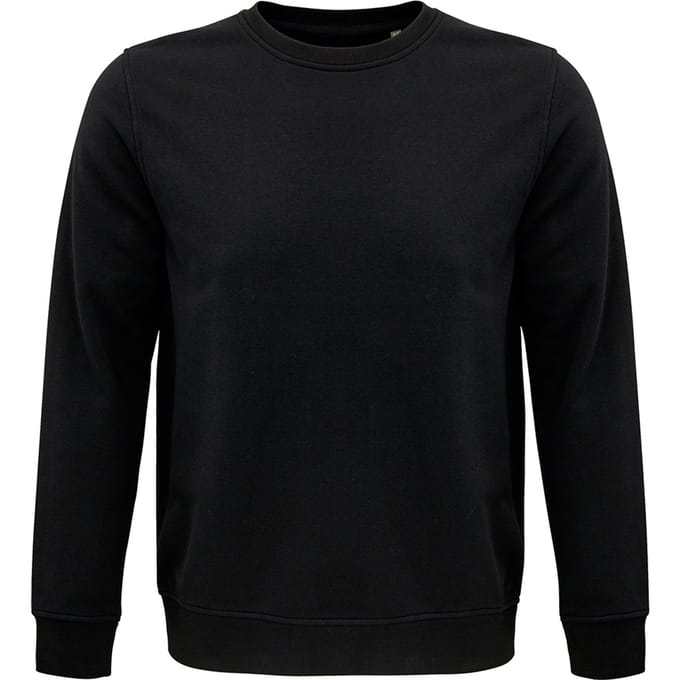 SOLS Unisex Volwassen Comet Biologisch Sweatshirt (Zwart)