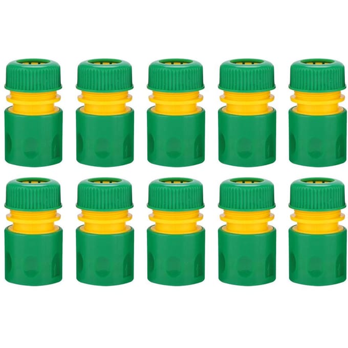10 stuks 1/2  snelkoppelingen voor tuinslangen en irrigatiesystemen met schroefdraadverbinding green