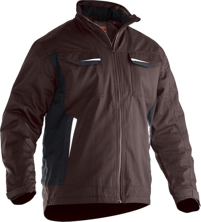 Jobman 1317 Service Jacket Lined 65131720 - Bruin - 3XL