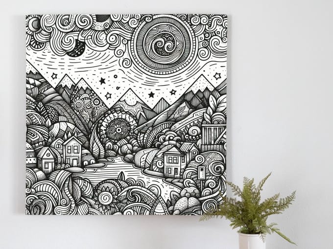 Kunstprint | Wanddecoratie | Forex | 80 × 80 cm