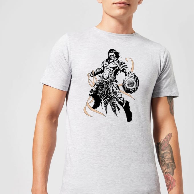 Magic The Gathering Gideon Character Art T-shirt - Grijs - M