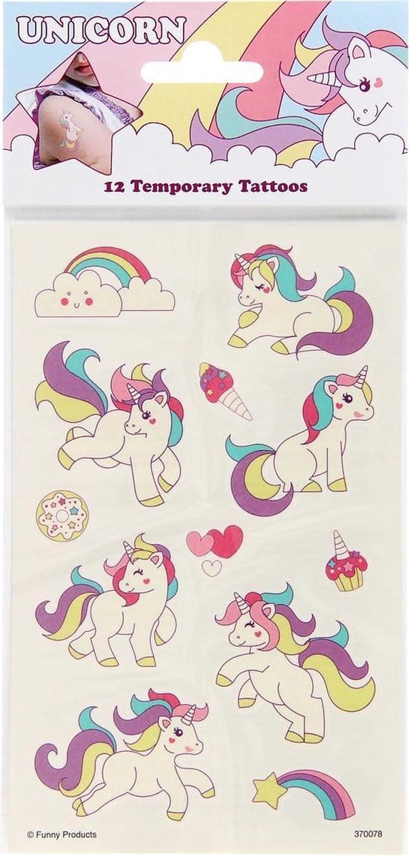 Wefiesta - Tattoos Unicorn
