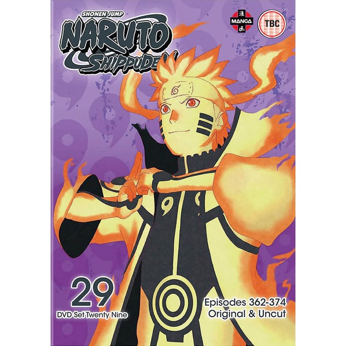 Naruto Shippuden Box 29 (afleveringen 362-374)