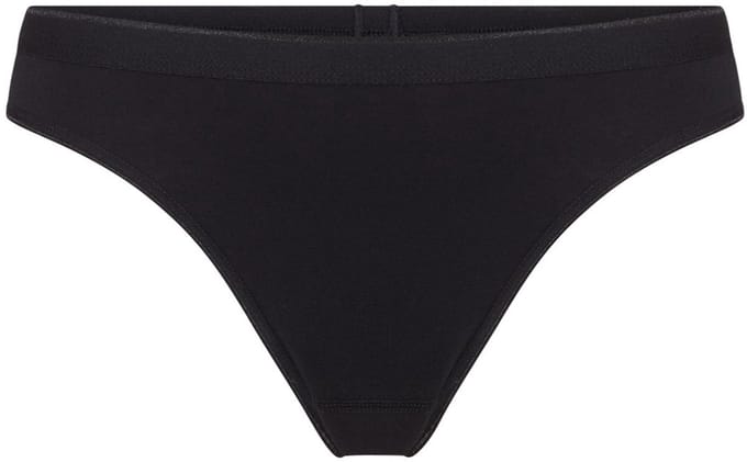 Ten Cate Basics string zwart 2-pack voor Dames | Maat M