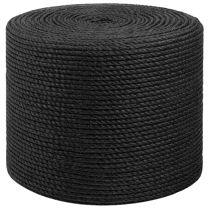 vidaXL - Jutetouw - 40 - mm - 500 - m - Zwart - 100% - Tossa - jute