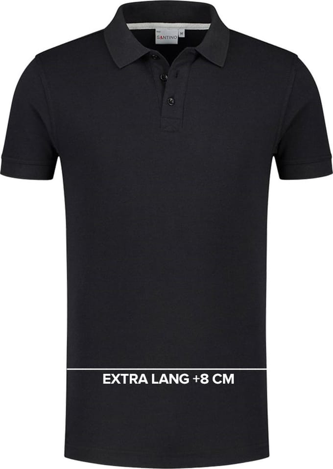 Santino Poloshirt extra lang Max+