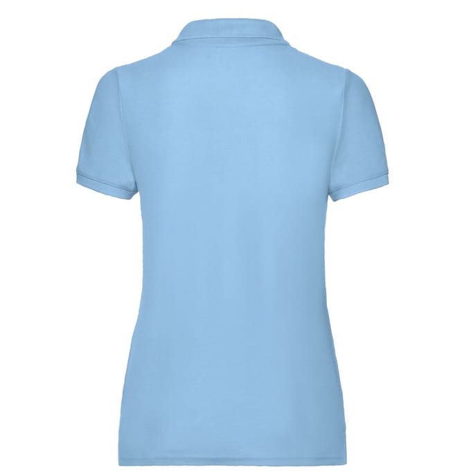 Fruit of the Loom Dames/dames Poloshirt (Hemelsblauw)