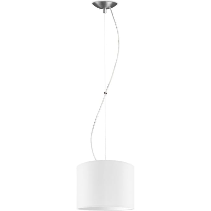 hanglamp basic deluxe bling Ø 25 cm - wit