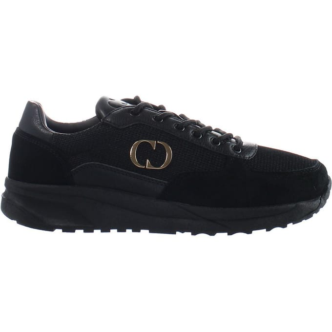 Criminal Damage Chase Heren Zwarte Trainers