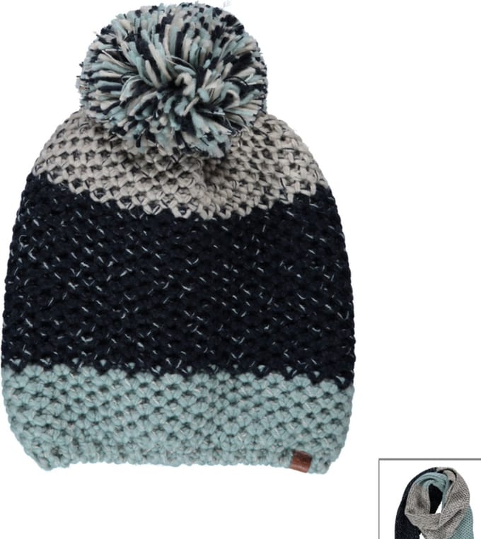 Sarlini Gebreide Muts Antique Blauw