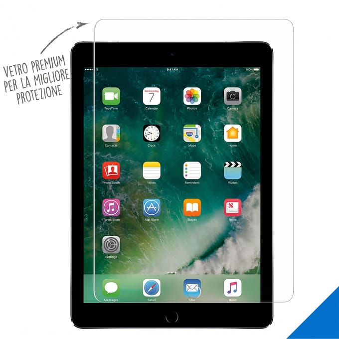 Accezz Premium glass screenprotector Tablet voor de Apple iPad 6 (2018) 9.7 inch / iPad 5 (2017) 9.7 inch / Air 2 (2014)/Air 1 (2013)