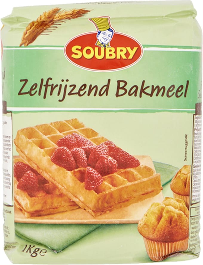 Soubry Zelfrijzend bakmeel (6 x 1 kg)