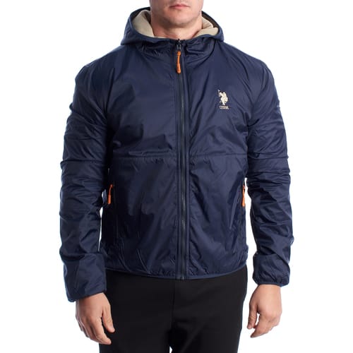 Heren Omkeerbare Fleece- en Winddichte Jas US40126001