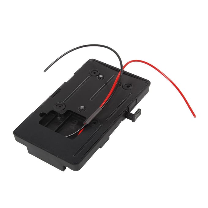 Batterij Back Pack Plate Adapter voor Sony V-shoe V-Mount V-Lock Extern black