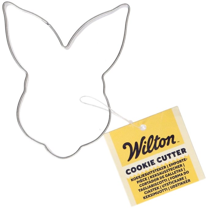 Wilton Koekjesuitsteker Konijnenkop 8cm