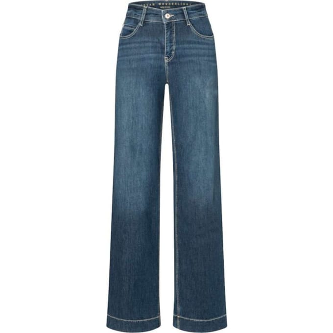 wide leg jeans met steekzakken model 'Dream'