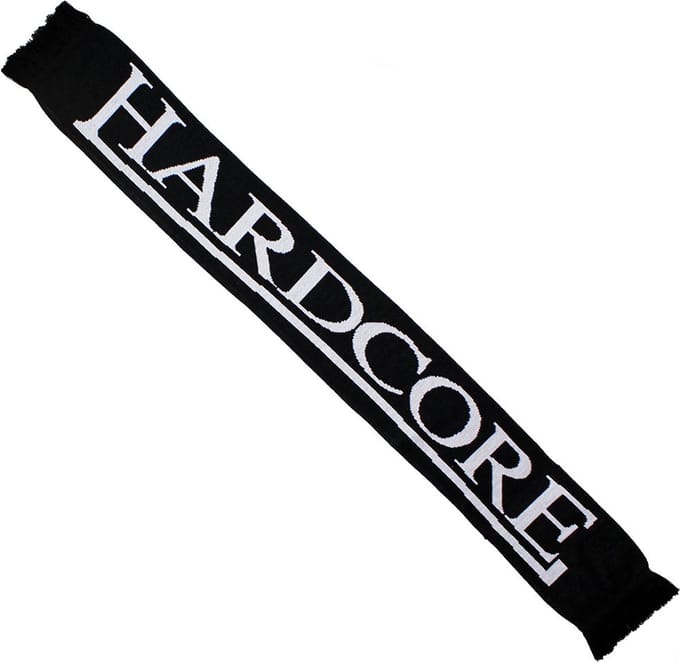 Hardcore Logo Gabber Gebreide Winter Sjaal - Origineel Design