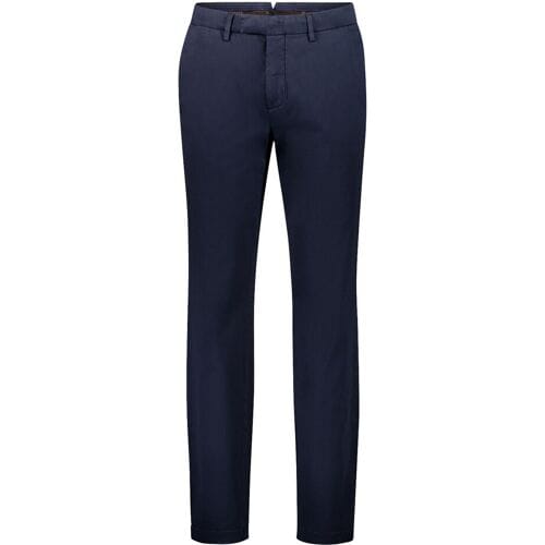 Gardeur Broek Tybalt Smooth Satine Weave Soft Touch Finest Cotton Dark Marine / male