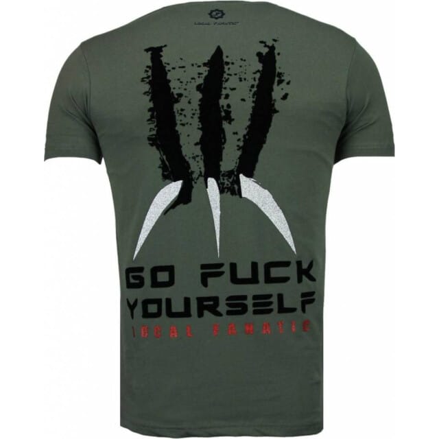 Local Fanatic Wolverine flock t-shirt