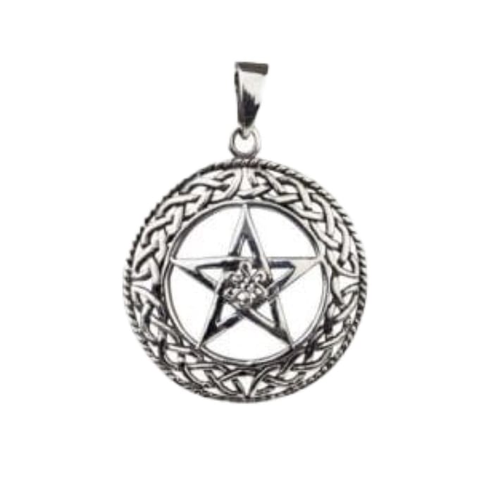 Zilveren hanger Keltische pentagram (K1015)