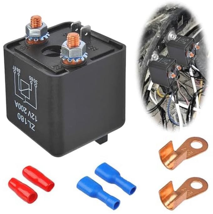 4-pins 12V 200A Auto Relais voor Krachtige Batterij Besturingsschakelaar