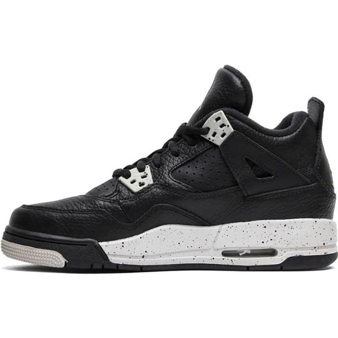 Jordan 4 Retro Oreo 2015 GS 408452-003 37.5 black