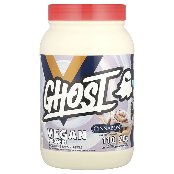 Ghost, Plantaardige Eiwitten, Cinnabon®, 2 pond (910 g)