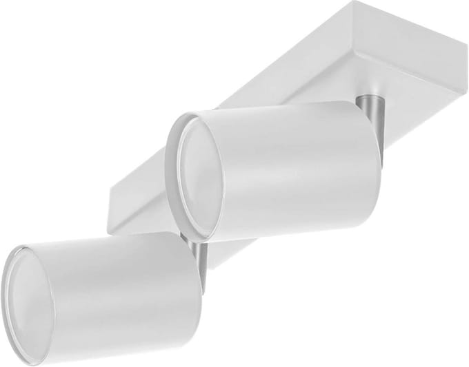 Plafondlamp Wandlamp GU10 Max. 2x50W IP20 Wit