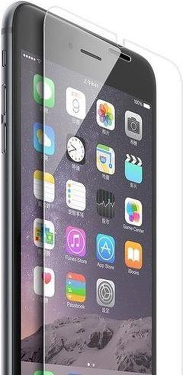 ShieldCase Screenprotector geschikt voor Apple iPhone 6 Screenprotector - Hoogwaardige Display Protector - Krasbestendige Screenprotector - Hoogwaardig Materiaal