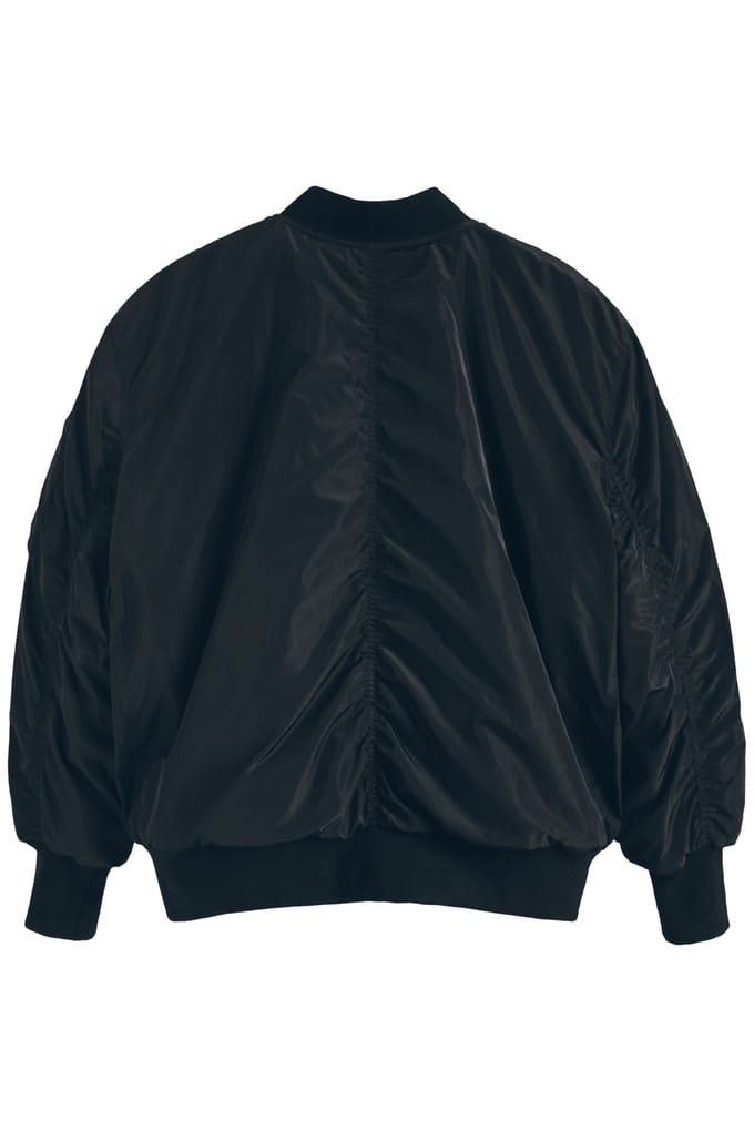 Mikuta The Black Bomber Jacket Taglia: M | Bomber Outlet | Donna | Nero