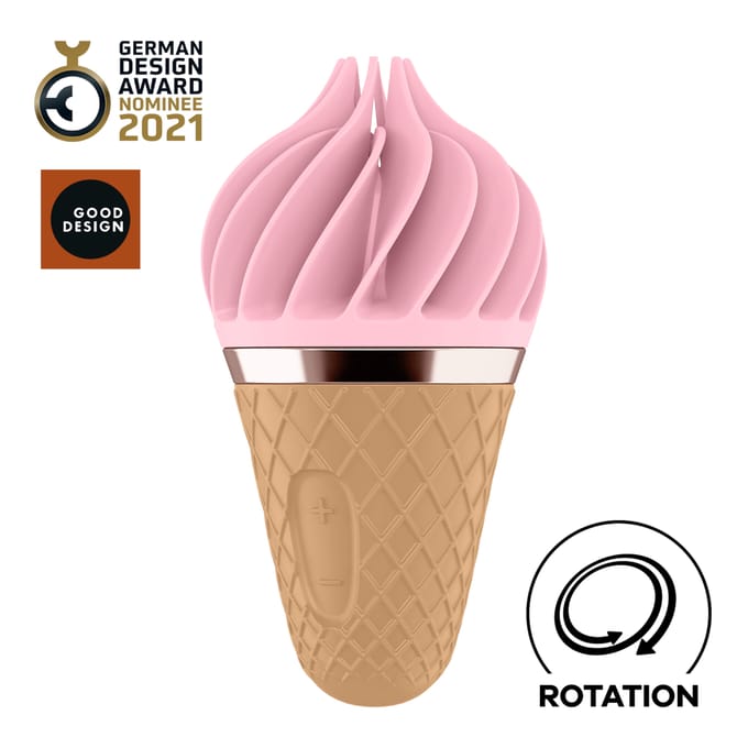 Satisfyer layons Sweet Temptation roze/bruin