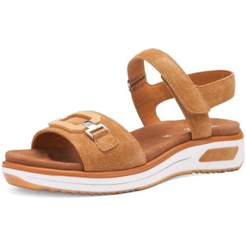 Sandalen met sleehak Ara -