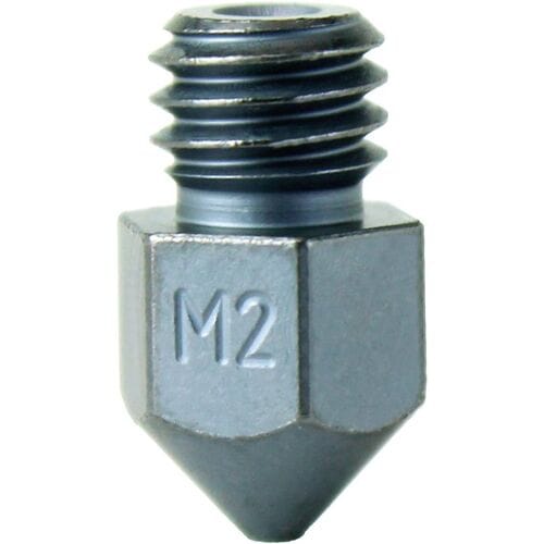 micro-Swiss mondstuk MK8 High Speed-stee 0,4 mm Geschikt voor: MakerBot Replicator 1, MakerBot Replicator Mini, bq Witbox, MakerBot Replicator 2X,
