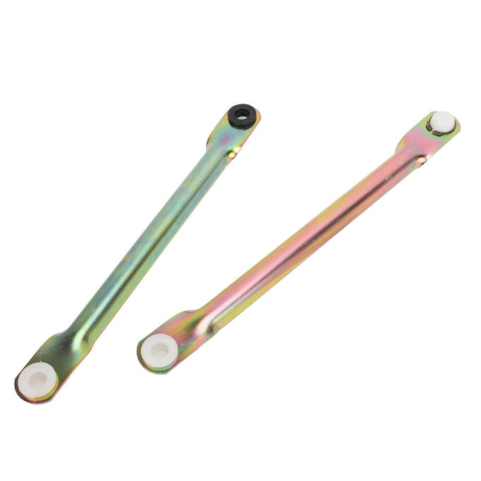Ruitenwissermotor Koppeling Duwstang Armen Set Solide Constructie Vervanging voor Kangoo 2008 tot gray