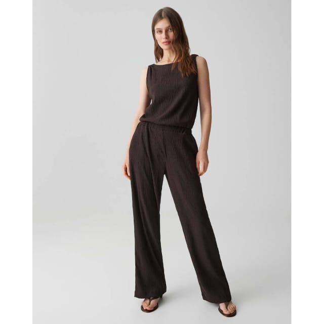 Relaxed fit jumpsuit met structuurpatroon model 'Mefiza'