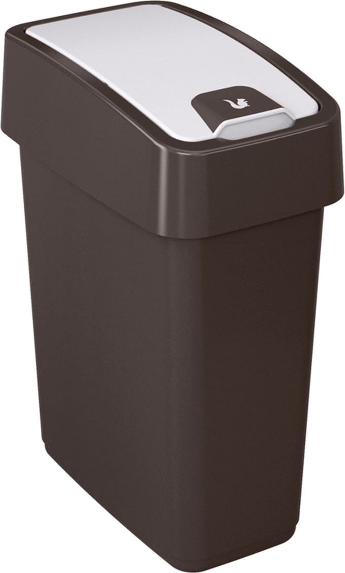 Keeeper Afvalemmer met Plooideksel Premium - Zachte touch - 10 L - groen