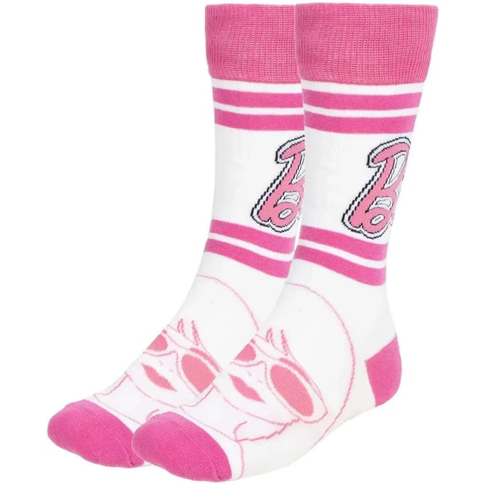 Barbie Sokken Dames Cadeauverpakking - 3 Paar - Maat 36/43 - One Size