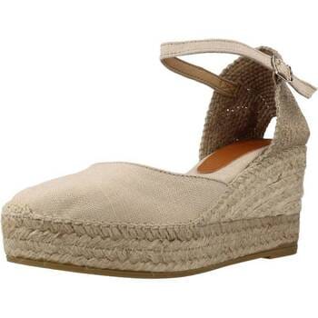 Dames espadrille met linnen sleehak | LAIA-NT