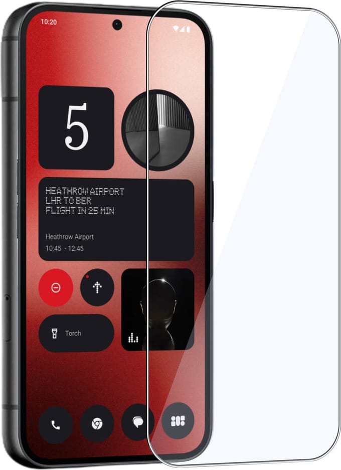 Geschikt voor Nothing Phone 2a / 2a Plus - Screenprotector - Beschermglas - GuardCover